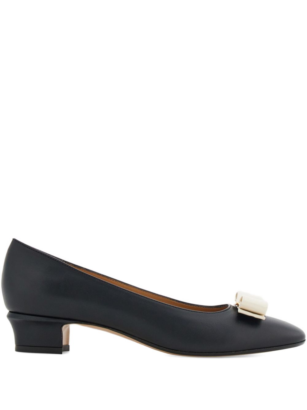Ferragamo Women Vara Leather Pumps