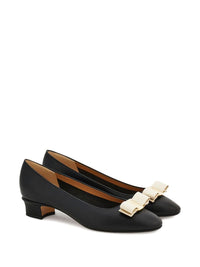 Ferragamo Women Vara Leather Pumps