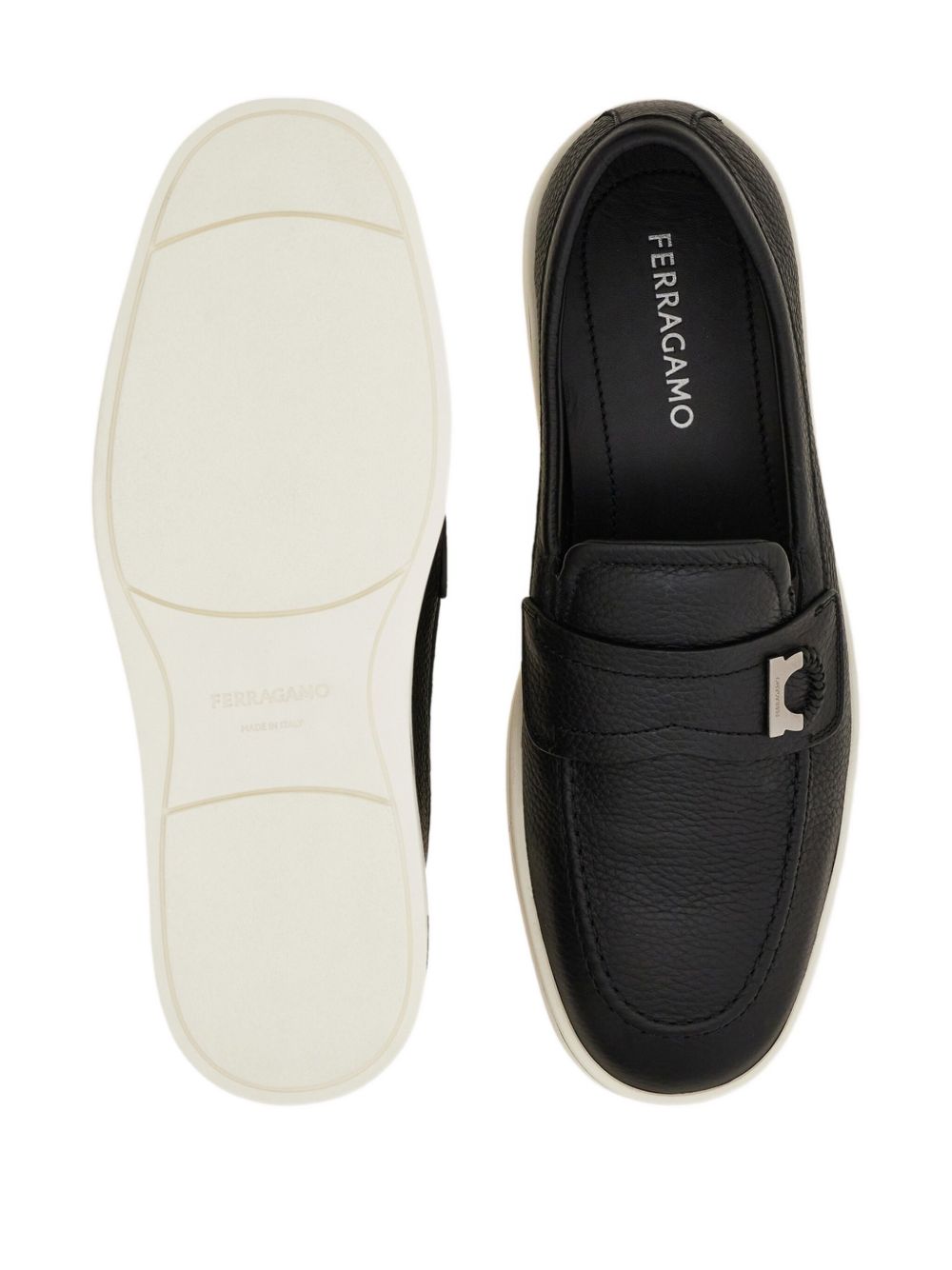 Ferragamo Men Leather Loafers