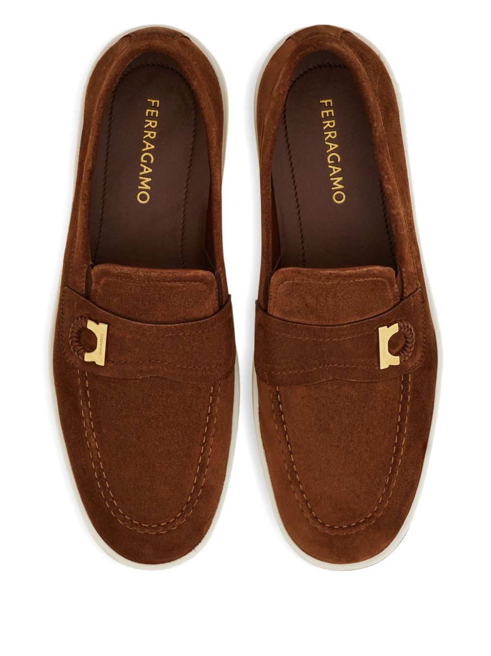 FERRAGAMO Ferragamo Men Leather Loafers