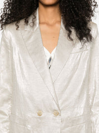 Forte Forte Women Linen Double-Breasted Jacket
