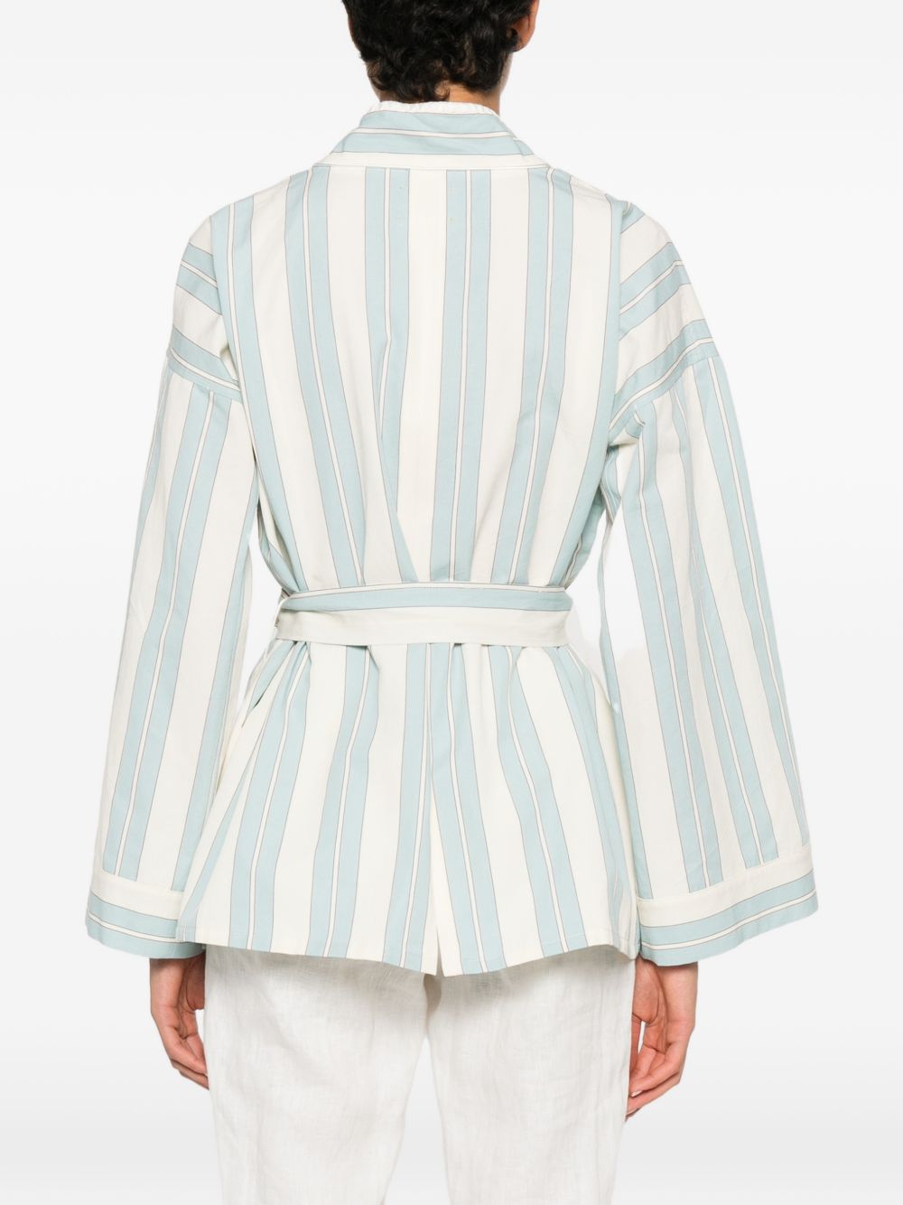 Forte Forte Women Striped Kimono Jacket