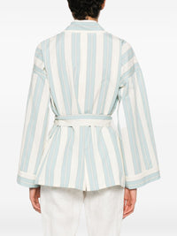 Forte Forte Women Striped Kimono Jacket