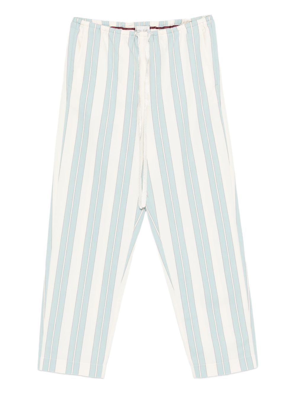 Forte Forte Women Striped Drawstring Trousers
