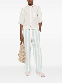 Forte Forte Women Striped Drawstring Trousers