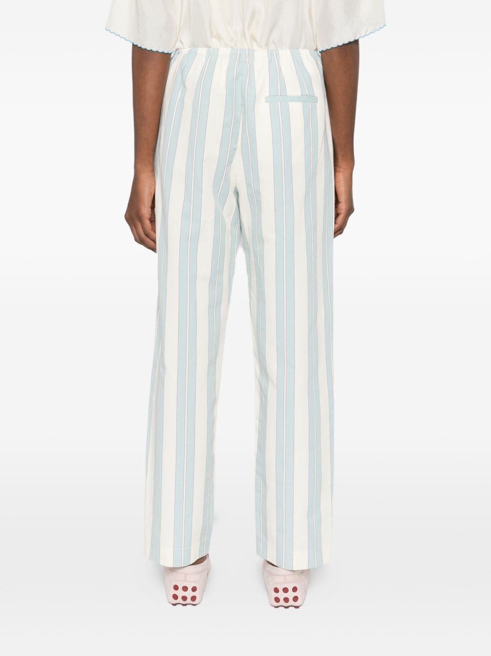 Forte Forte Women Striped Drawstring Trousers