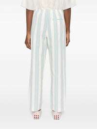 Forte Forte Women Striped Drawstring Trousers