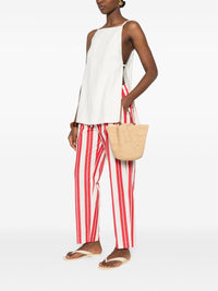 Forte Forte Women Striped Drawstring Trousers
