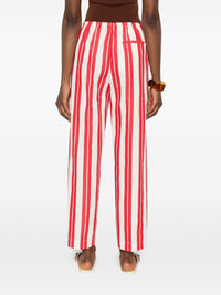 Forte Forte Women Striped Drawstring Trousers