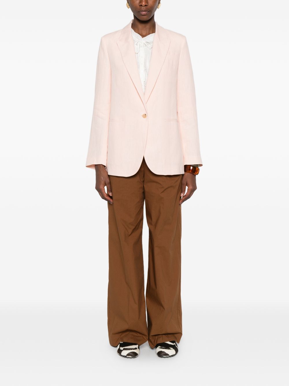 Forte Forte Women Linen Single-Breasted Jacket