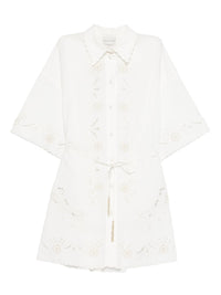 Forte Forte Women Embroidered Cotton Shirtdress