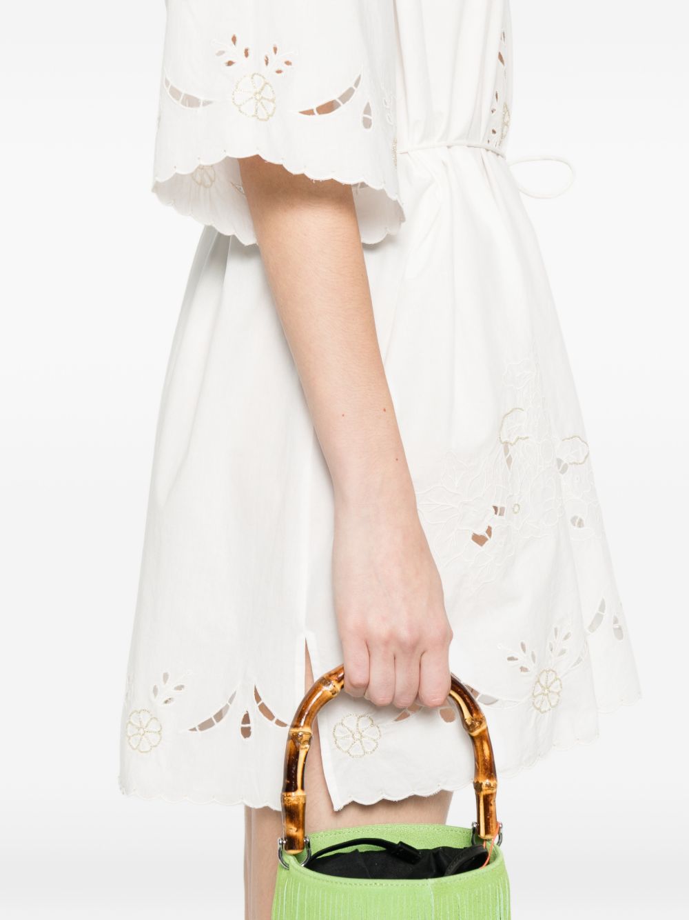 Forte Forte Women Embroidered Cotton Shirtdress