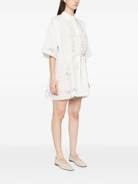 Forte Forte Women Embroidered Cotton Shirtdress