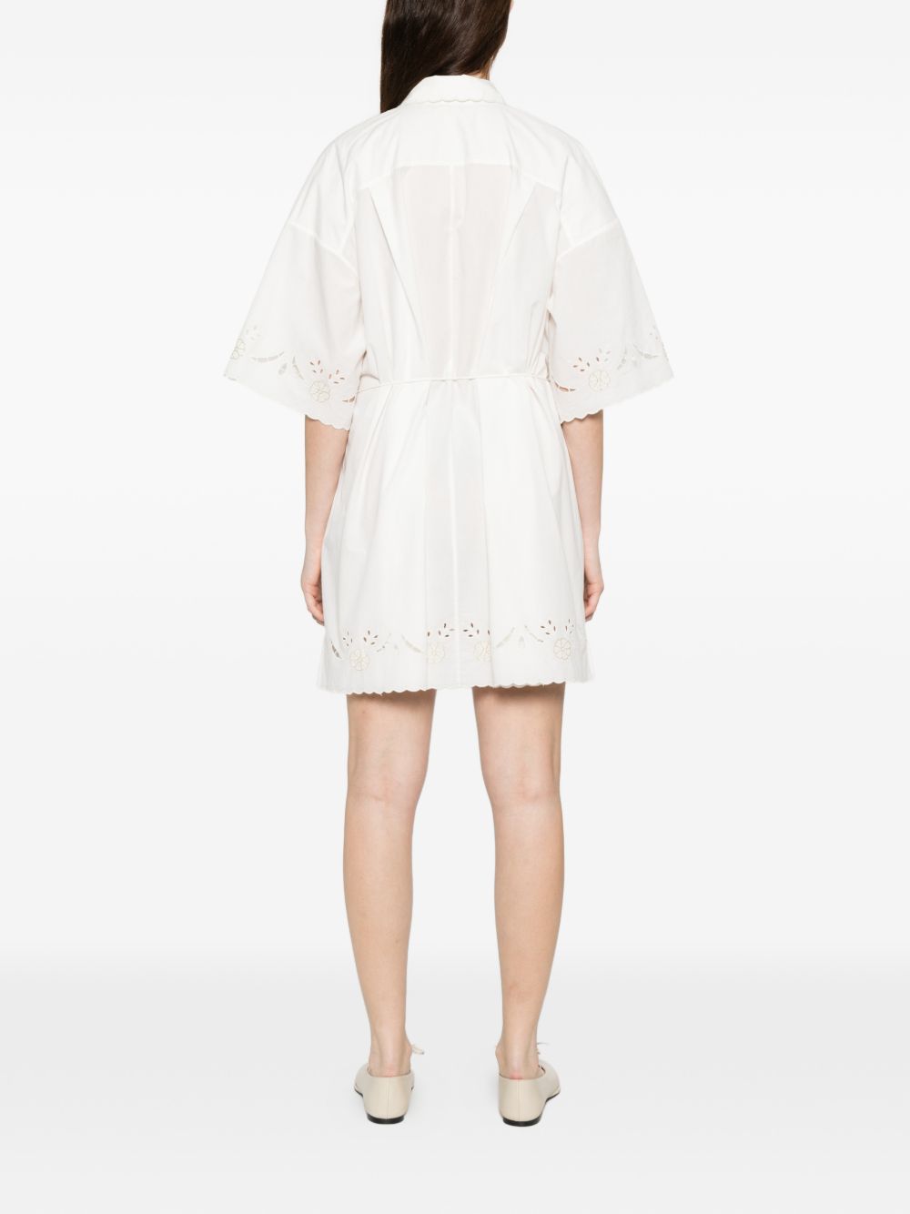 Forte Forte Women Embroidered Cotton Shirtdress