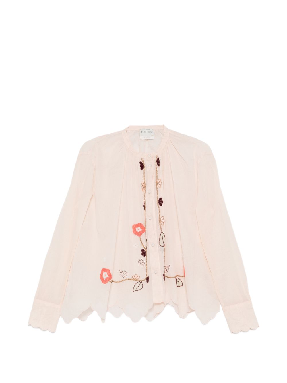 Forte Forte Women Embroidered Cotton Shirt