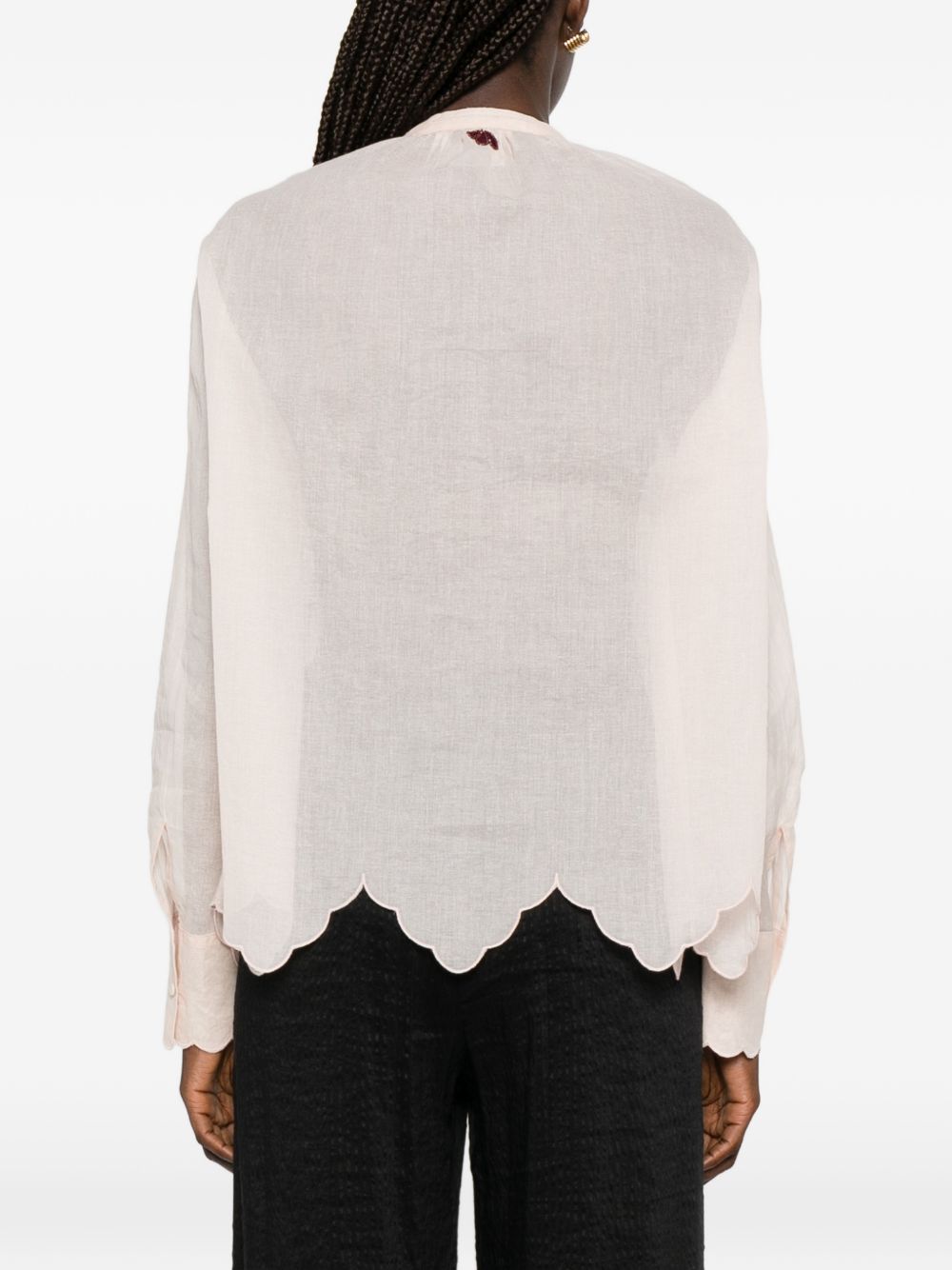Forte Forte Women Embroidered Cotton Shirt