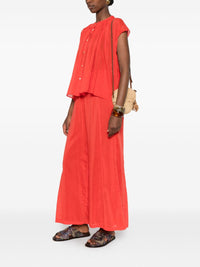 Forte Forte Women Voile Cotton And Silk Trousers