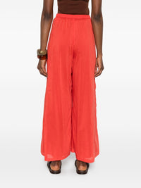 Forte Forte Women Voile Cotton And Silk Trousers