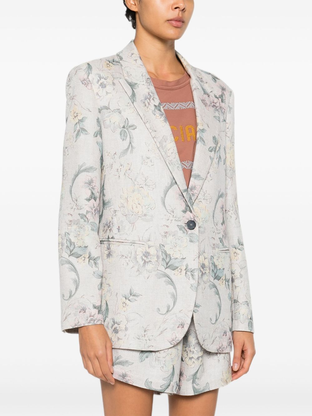 Forte Forte Women Printed Blazer Jacket