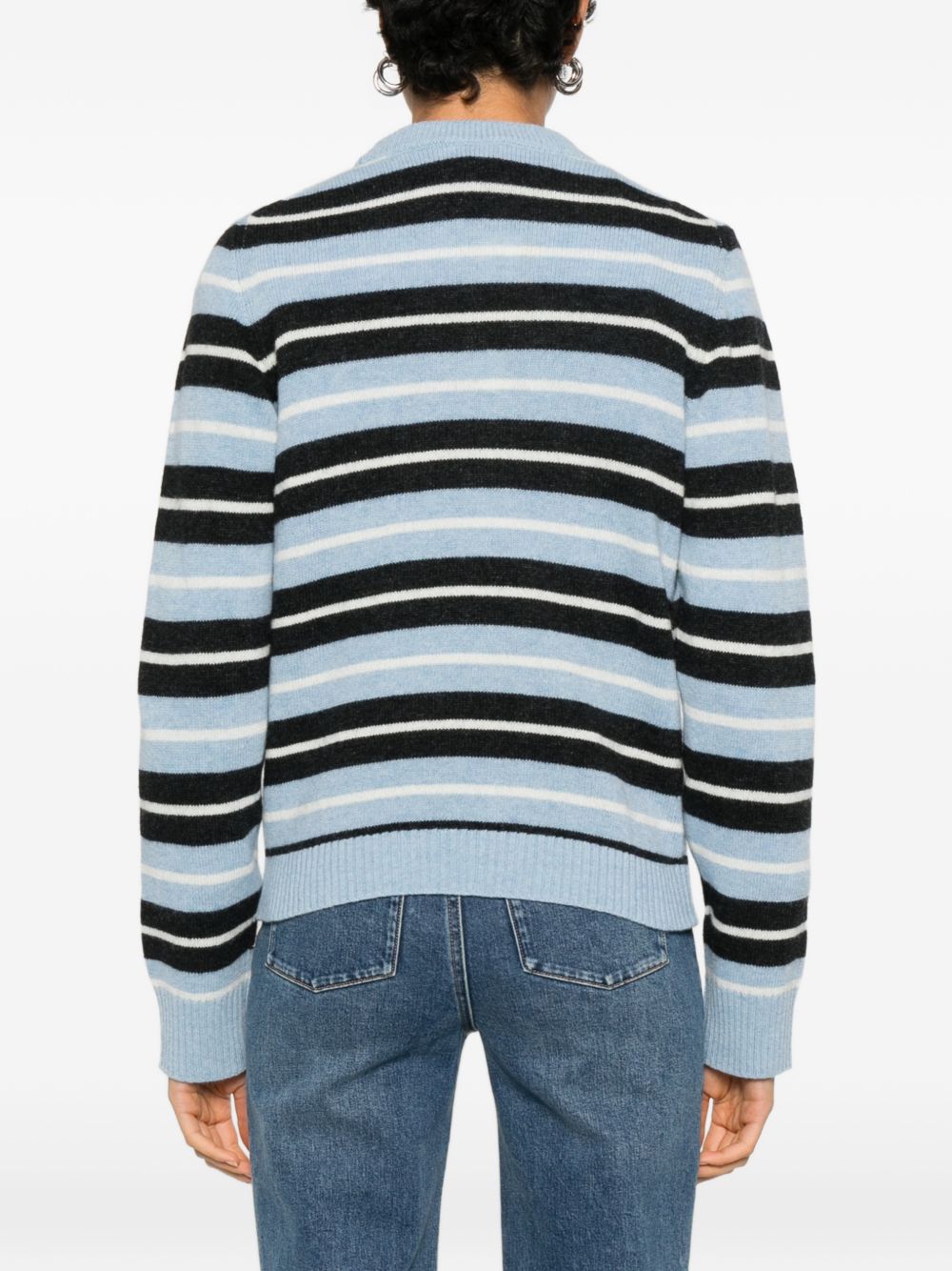 Ganni Women Wool Crewneck Sweater