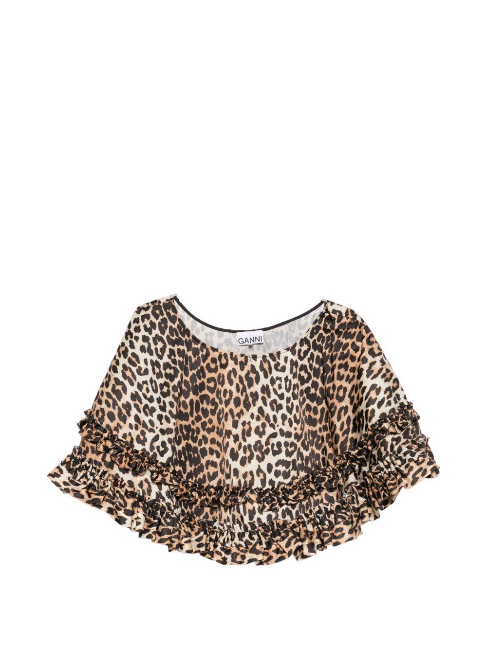 Ganni Women Nylon Mini Skirt