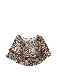 Ganni Women Nylon Mini Skirt