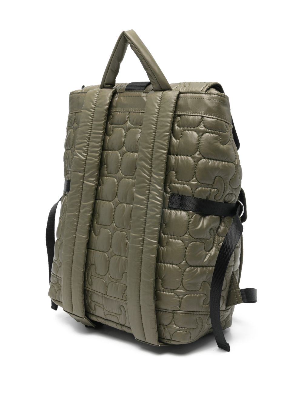Ganni Women Quilted Nylon Backpack