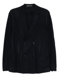 Giorgio Armani Men Cashmere Double-Breasted Blazer Jacket