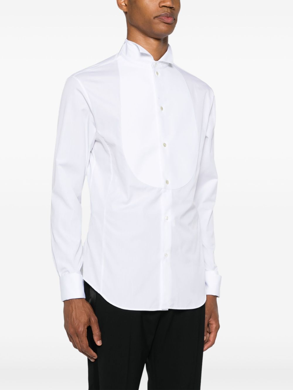 GIORGIO ARMANI Giorgio Armani Men Cotton Smoking Shirt