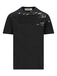 Golden Goose Men Printed Cotton T-Shirt
