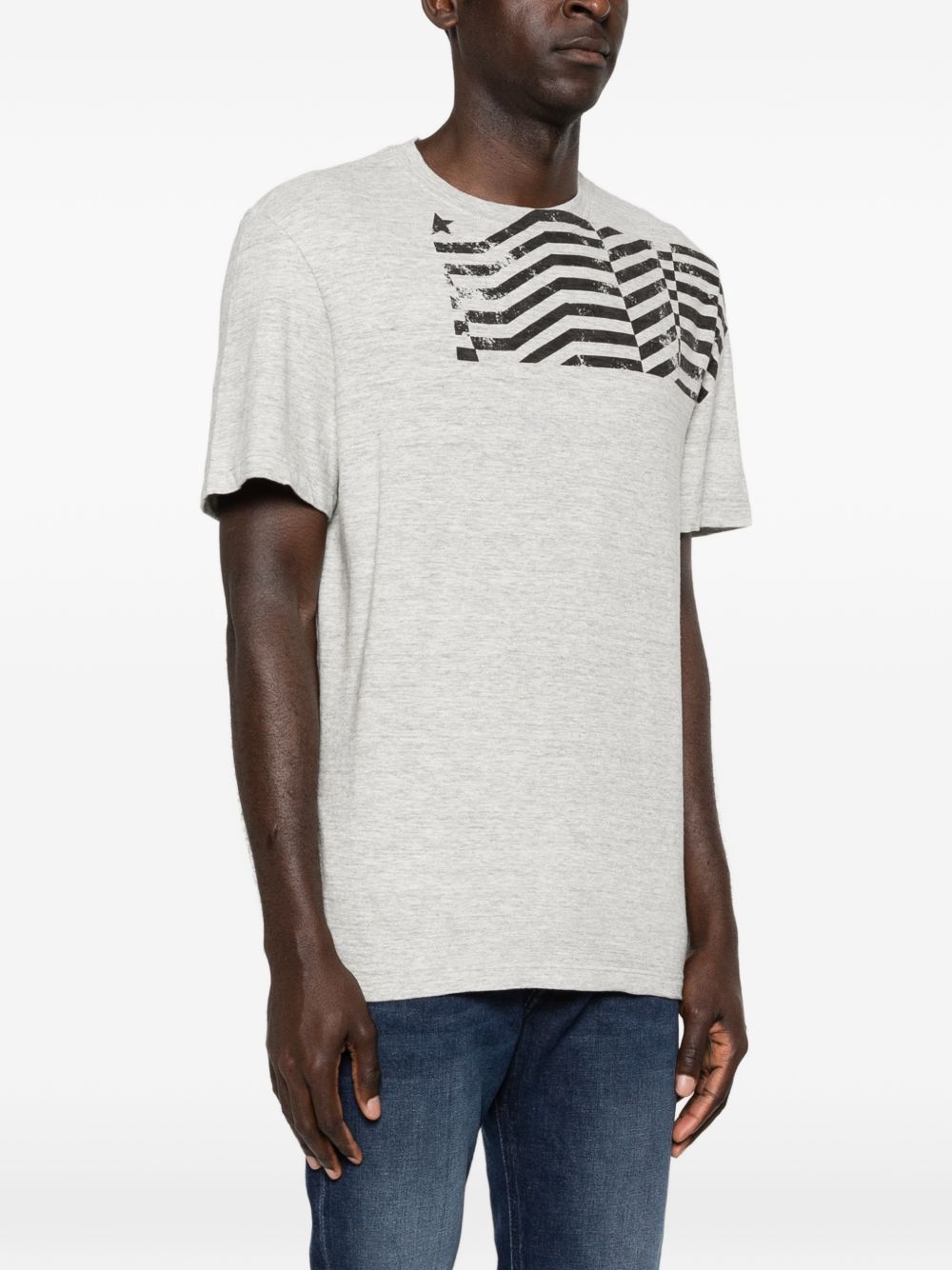 GOLDEN GOOSE Golden Goose Men Printed Cotton T-Shirt