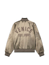 Golden Goose Men Satin Bomber Jacket