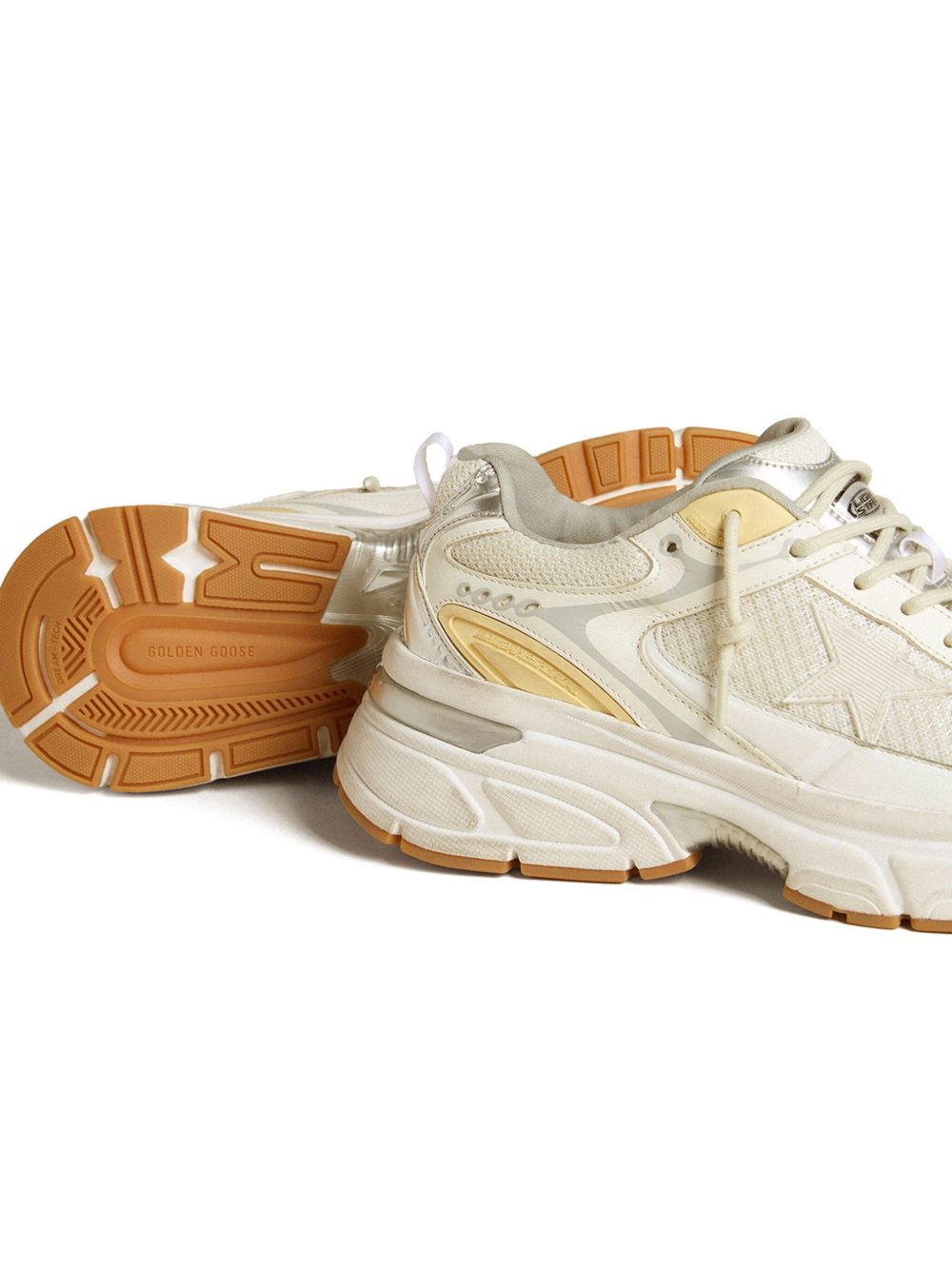 Golden Goose Women Lightstar Leather Sneakers