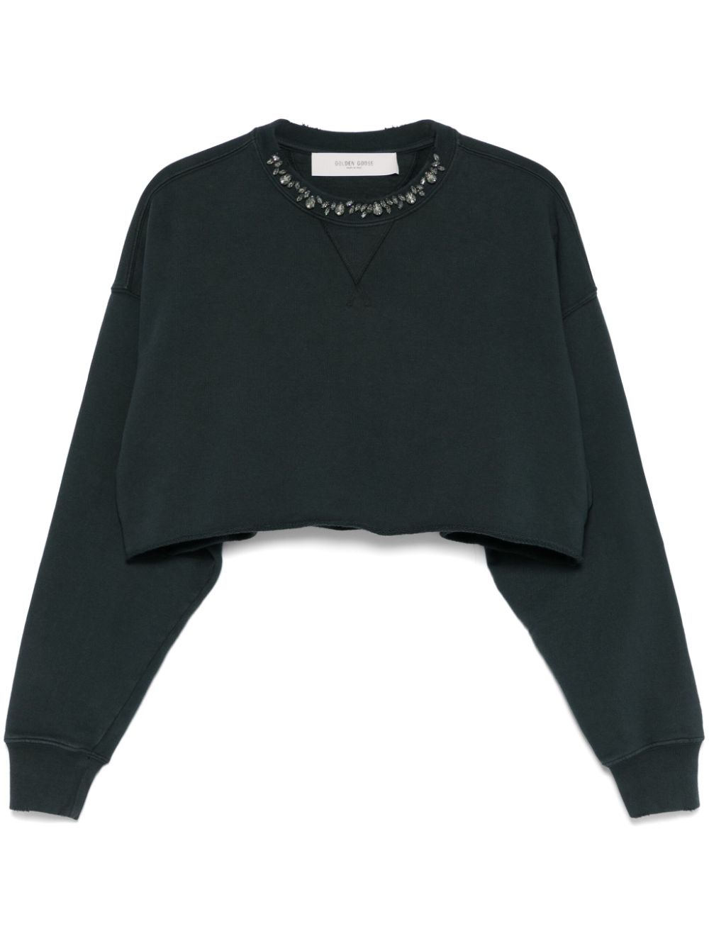 GOLDEN GOOSE Golden Goose Women Cotton Cropped Sweatshirt