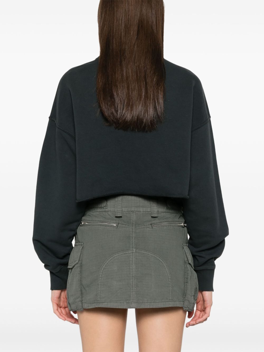 GOLDEN GOOSE Golden Goose Women Cotton Cropped Sweatshirt