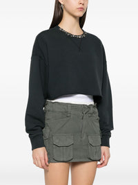 GOLDEN GOOSE Golden Goose Women Cotton Cropped Sweatshirt