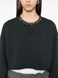 GOLDEN GOOSE Golden Goose Women Cotton Cropped Sweatshirt