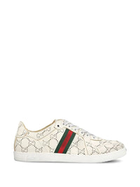Gucci Women Stretch Leather Sneakers