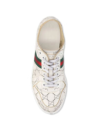 Gucci Women Stretch Leather Sneakers