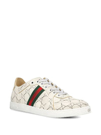 Gucci Women Stretch Leather Sneakers