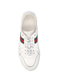 Gucci Women Stretch Leather Sneakers