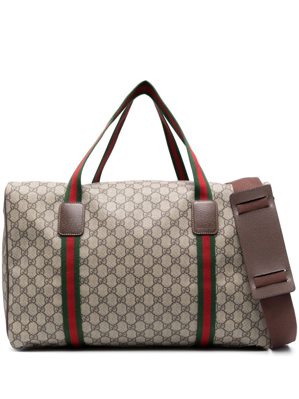 Gucci Men Gg Supreme Duffle Bag
