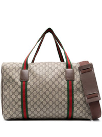 Gucci Men Gg Supreme Duffle Bag