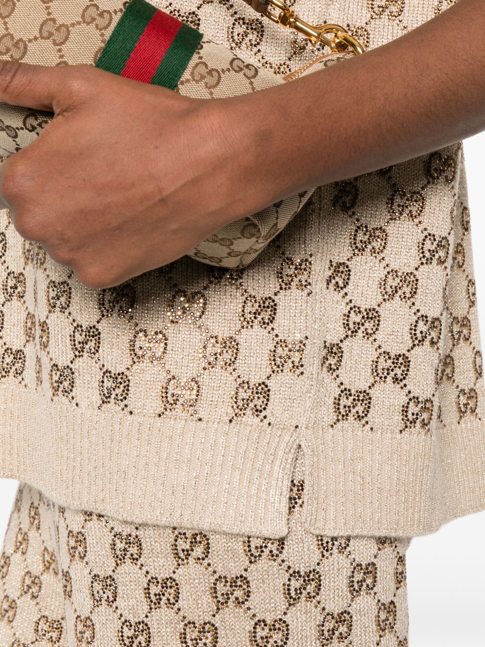 Gucci Women Gg Wool Sweater
