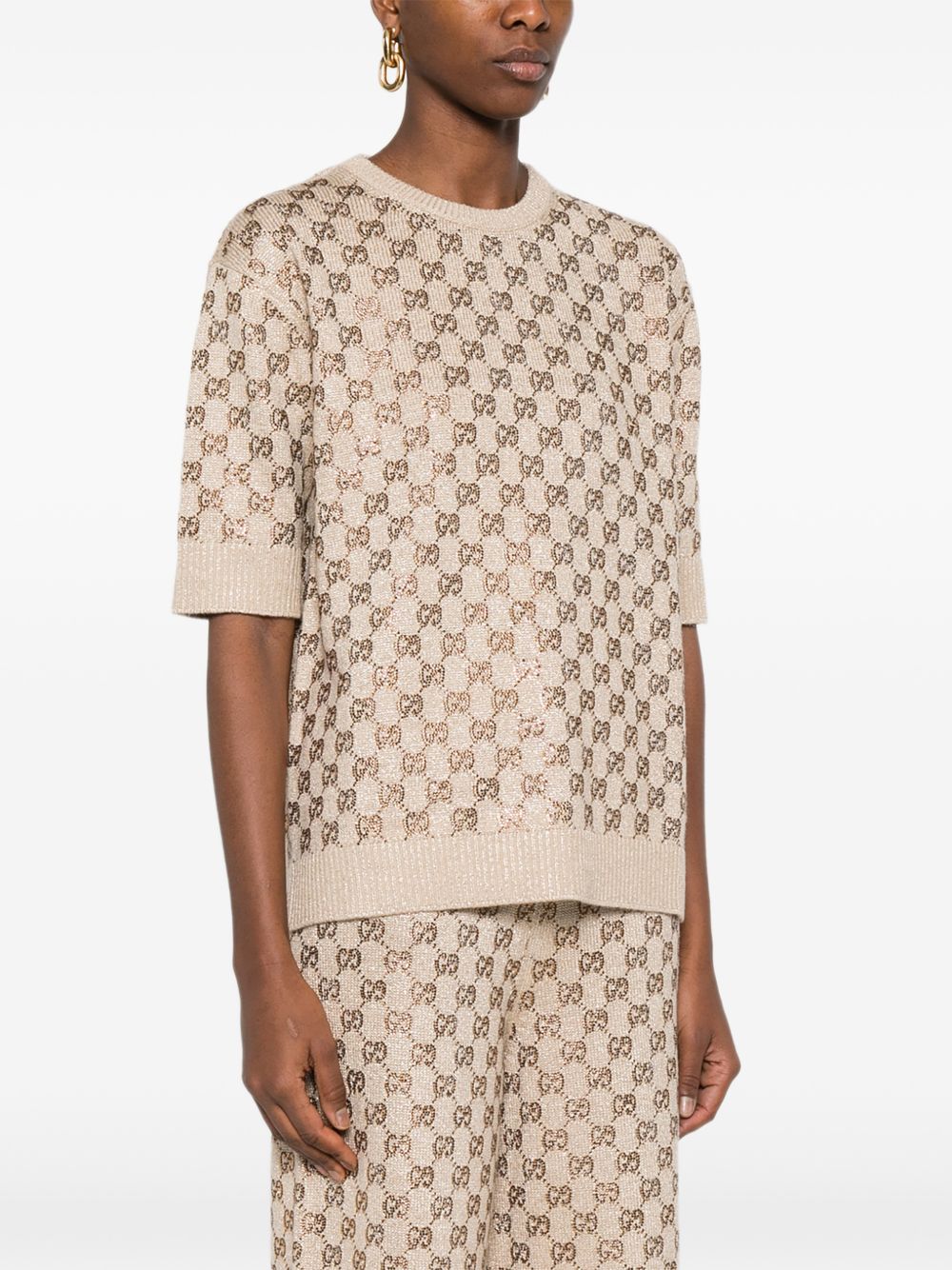 Gucci Women Gg Wool Sweater