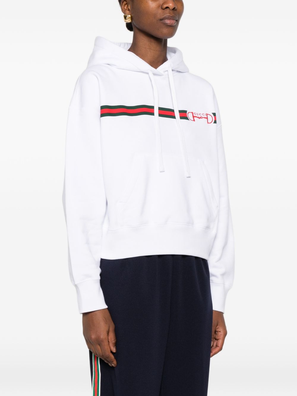 GUCCI Gucci Women Logo Cotton Hoodie