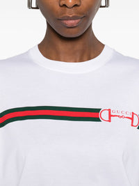 Gucci Women Logo Cotton T-Shirt