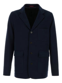 Gucci Men Cotton Single-Breasted Jacket