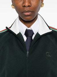 Gucci Women Web Detail Track Jacket