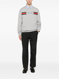 Gucci Men Logo Cotton Sweatshirt